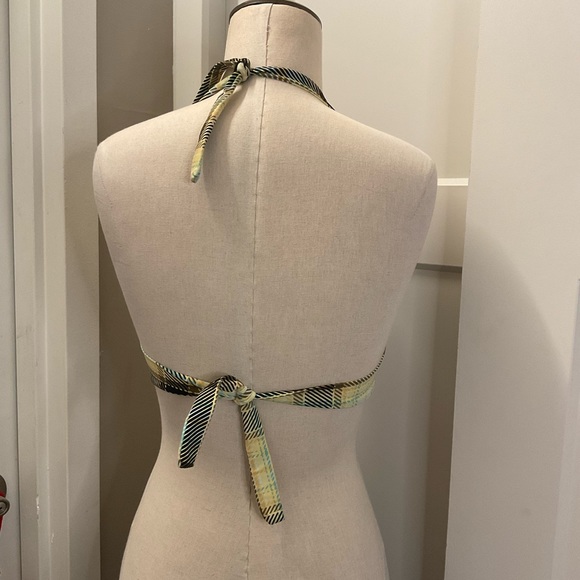 Apollo Swimwear Plaid Bikini Top - Picture 4 of 7